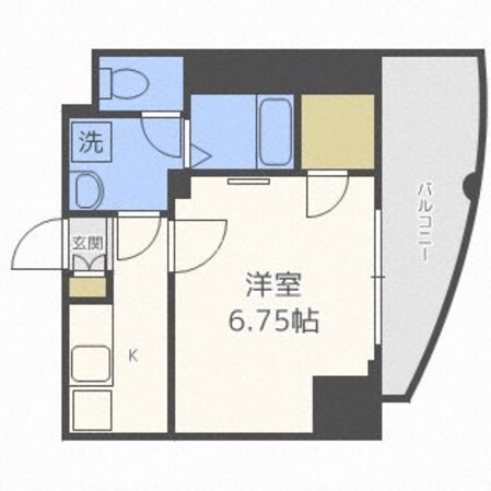 芦原町駅 徒歩5分 7階の物件間取画像